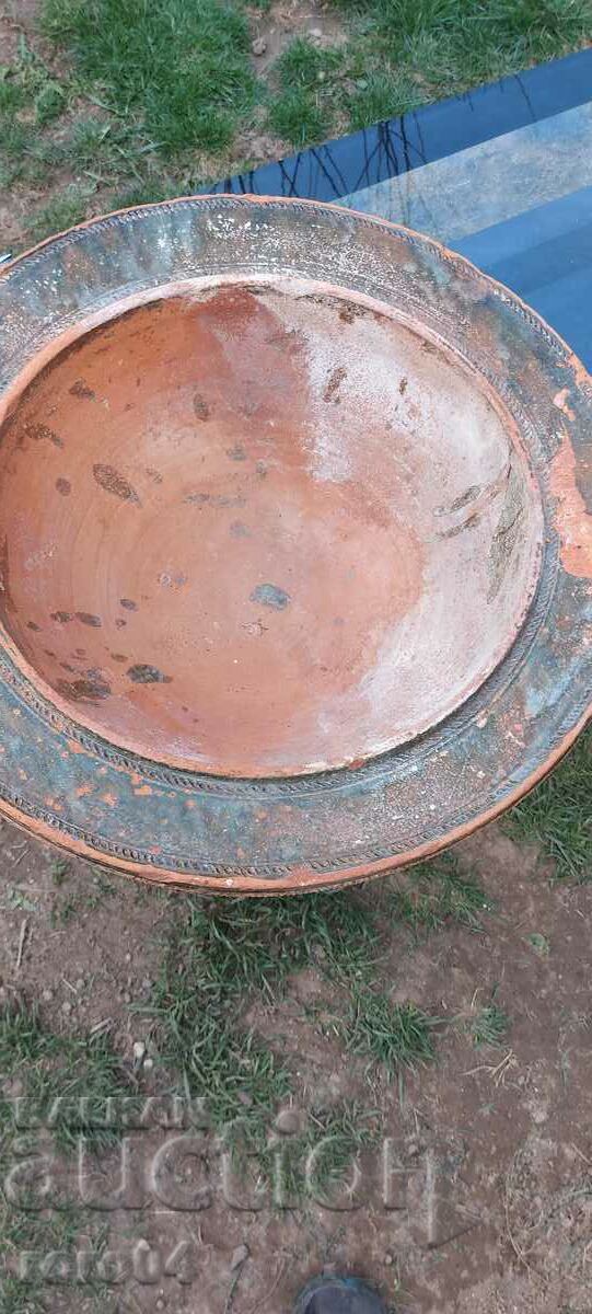 VASO CERAMIC URIAȘ VECHI FOARTE VECHI