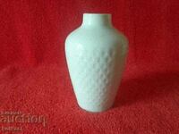 Old porcelain vase Hutschenreuther Germany embossed pover