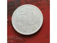 GDR 50 pfennig 1958