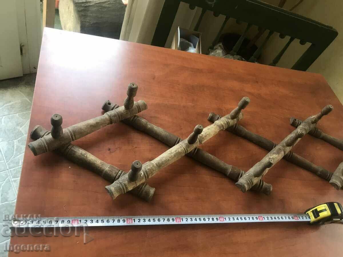 HANGER HANGER WOOD EXTENDABLE WALL SLIDING - 5