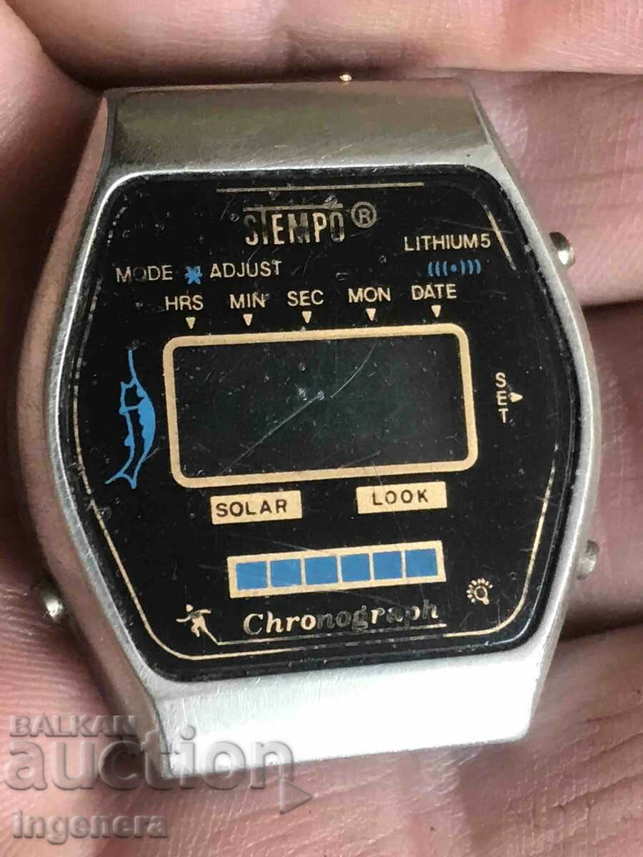 WATCH ELECTRONIC MANUAL RETRO USED PARTS REPAIR with price 12.00 BGN | € 6.14