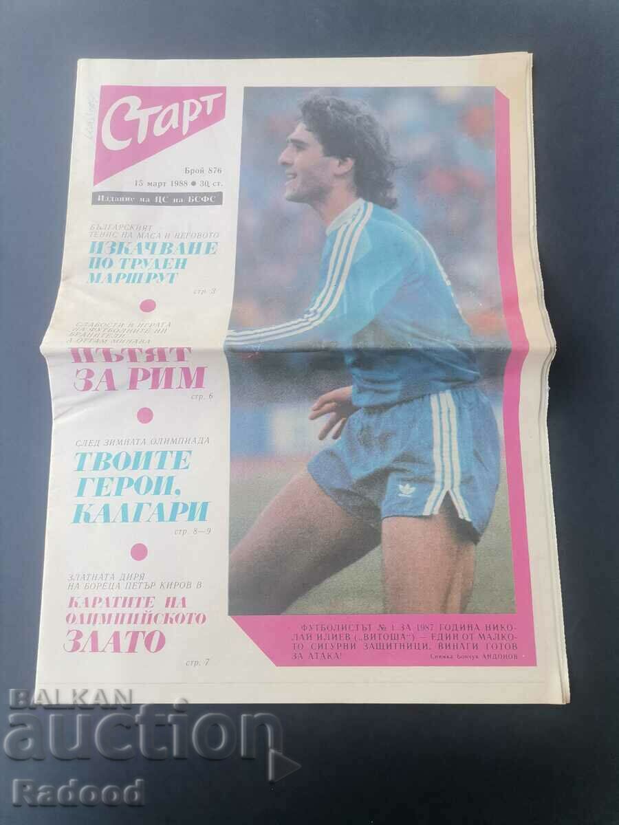 "Start" newspaper, Issue 876/1988.