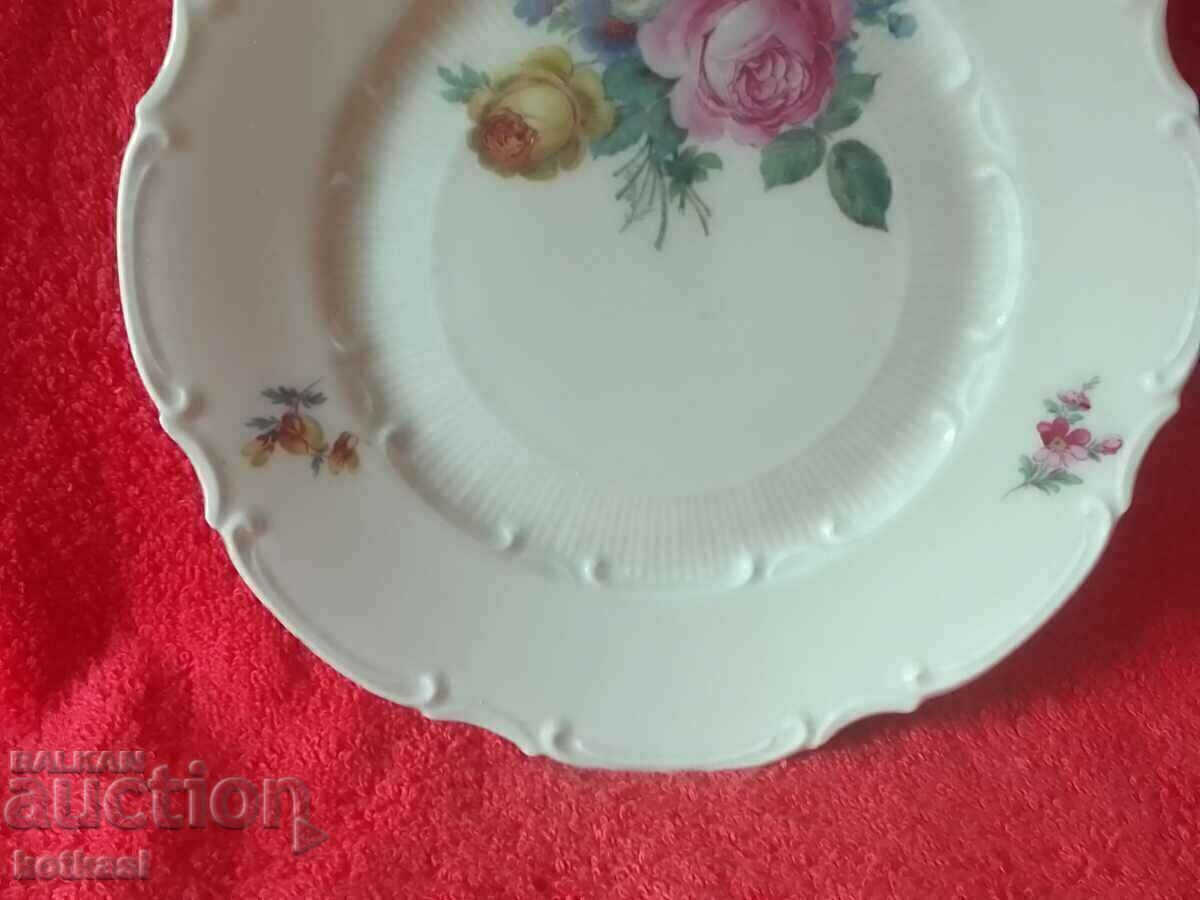 Old porcelain plate UNGER & SCHIDE Roschutz embossed surface with price 35.50 BGN | € 18.15 Old porcelain plate UNGER & SCHIDE Roschutz embossed surface with price 35.50 BGN | € 18.15