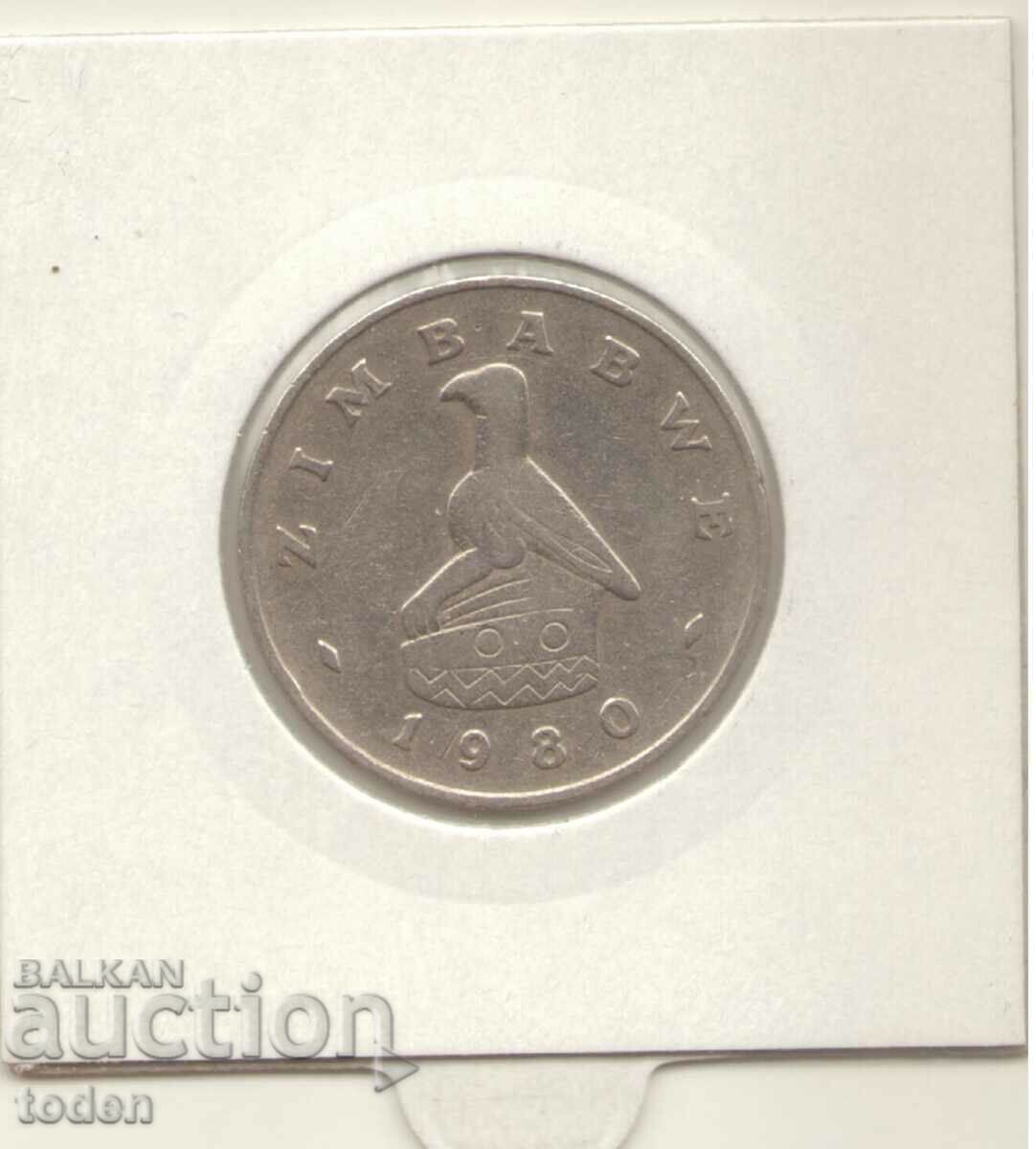 Παράδοση Ζιμπάμπουε-50 Cents-1980-KM# 5 Παράδοση Ζιμπάμπουε-50 Cents-1980-KM# 5