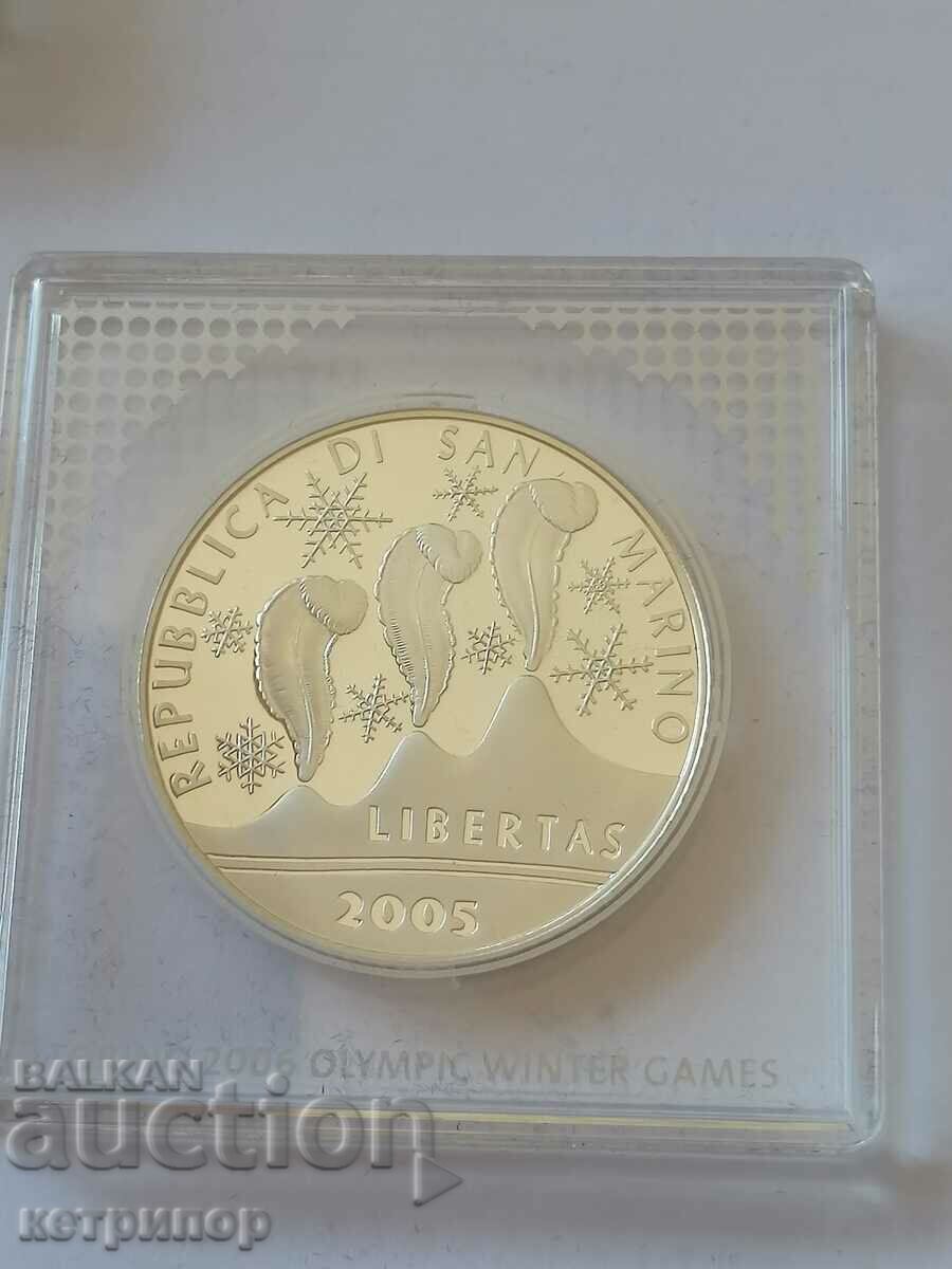 5 euro San Marino 2006 silver. Proof with price 65.00 BGN | € 33.23 5 euro San Marino 2006 silver. Proof with price 65.00 BGN | € 33.23