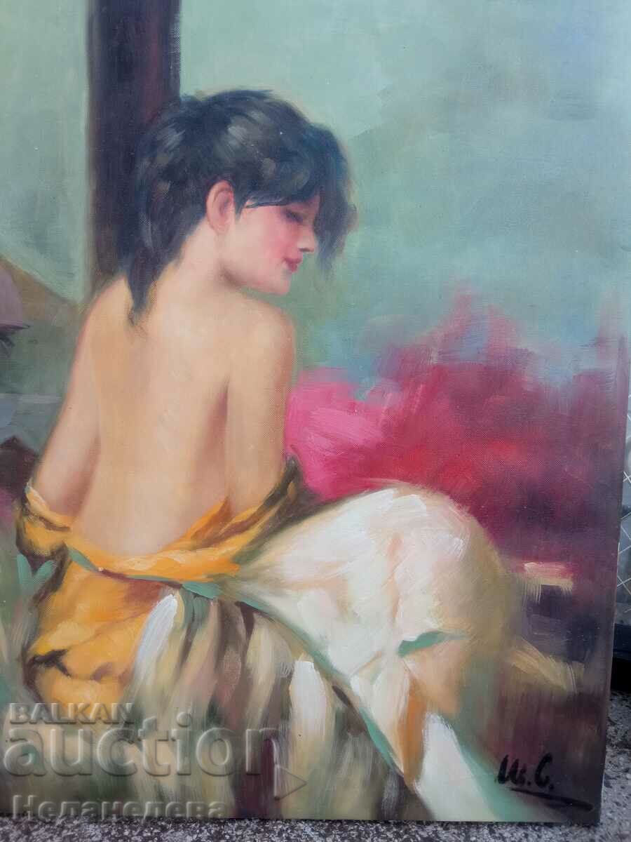 Painting, oil canvas