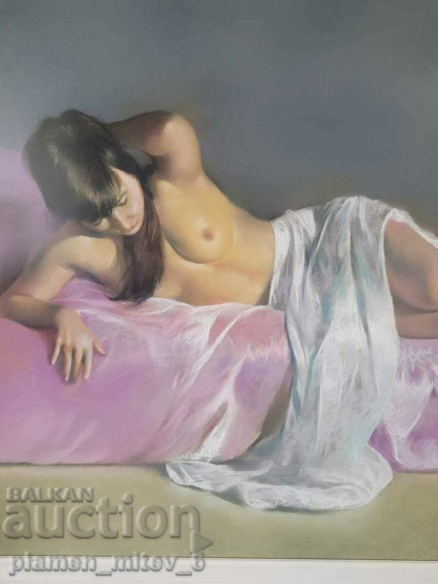 painting "Contemplation" by Domingo Alvarez Gómez - 5
