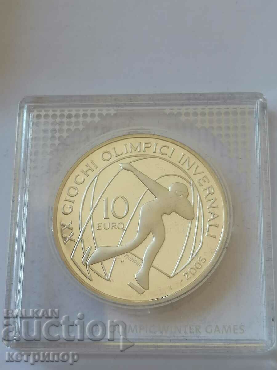 10 euro 2005 argint rar Italia