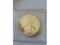 10 евро 2005 г сребърна рядка Италия