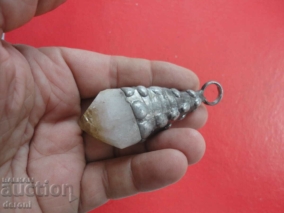 Druze mineral stone in hardware - 7