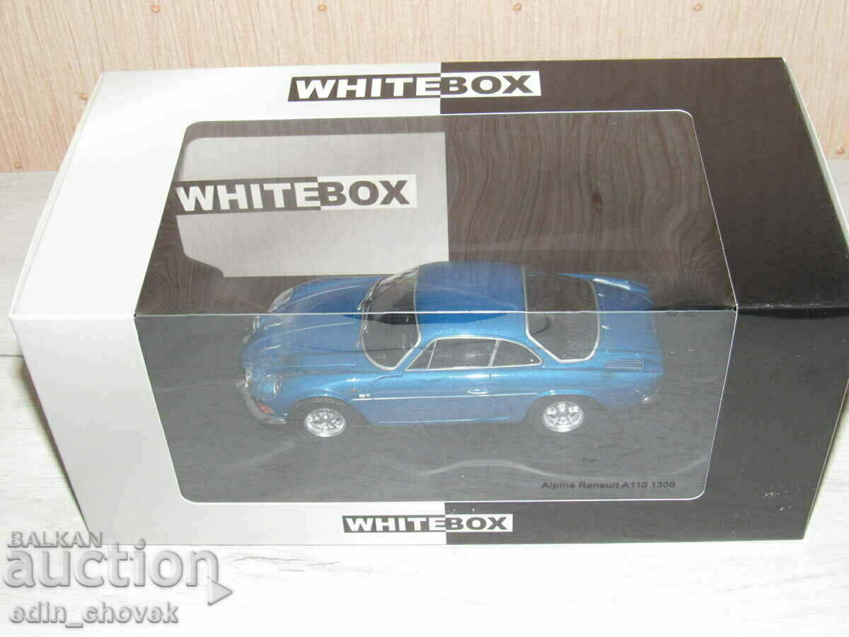 1/24 WhiteBox Alpine Renault A110 1300 (Bulgaralpin). Νέος