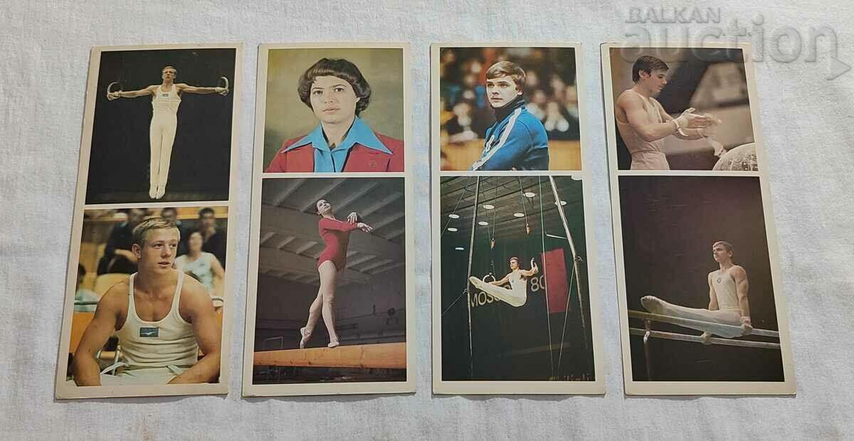 Auction SPORTS GYMNASTICS USSR CHAMPIONS P.K. LOT 10 pieces Auction SPORTS GYMNASTICS USSR CHAMPIONS P.K. LOT 10 pieces