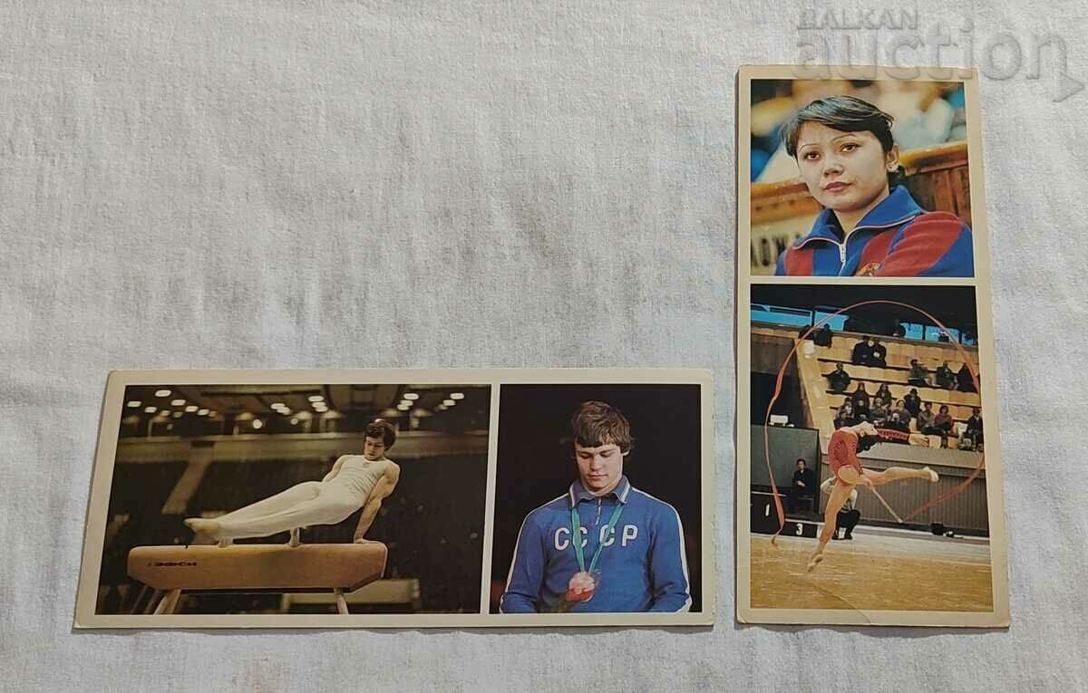 Delivery of SPORTS GYMNASTICS USSR CHAMPIONS P.K. LOT 10 pieces Delivery of SPORTS GYMNASTICS USSR CHAMPIONS P.K. LOT 10 pieces