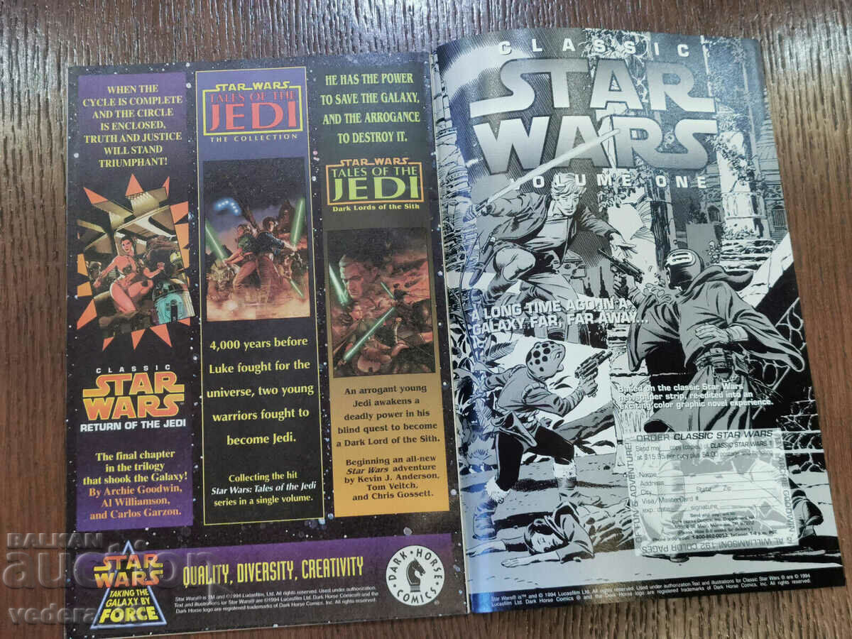 CLASSIC STAR WARS-BY DARK HORSE COMICS - 5 CLASSIC STAR WARS-BY DARK HORSE COMICS - 5