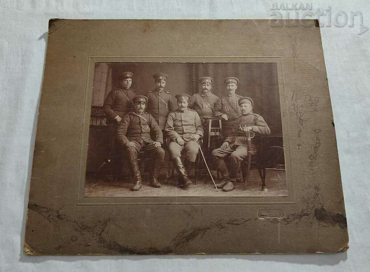 FELDF. P. ILIEV MILITARY BURGAS 1917. PHOTO ST. MANCHEVA CARTON with price 30.00 BGN | € 15.34