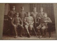 FELDF. P. ILIEV MILITARY BURGAS 1917. PHOTO ST. MANCHEVA CARTON