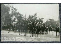 Sofia Regatul Bulgariei paradă militară foto carte poștală