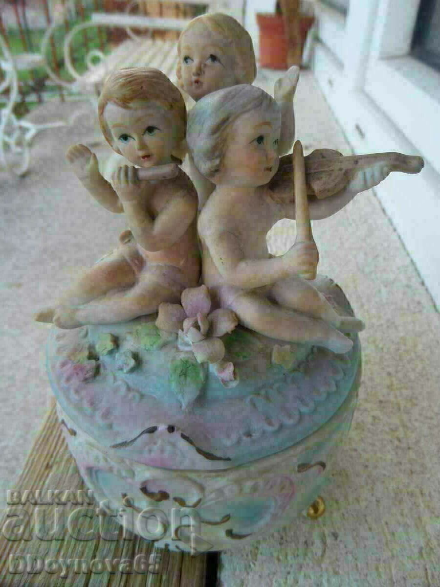 Παλιά βελγική μπομπονιέρα Παλιά βελγική μπομπονιέρα