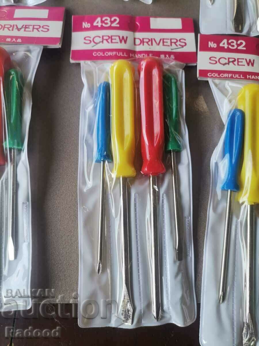 Screwdrivers 10 sets with price 20.00 BGN | € 10.23 Screwdrivers 10 sets with price 20.00 BGN | € 10.23