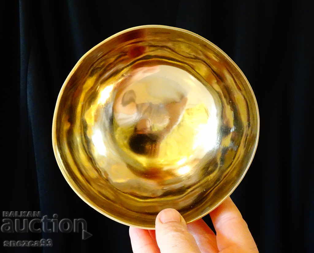 Persian bronze bonbonniera, bowl with tugri. - 6 Persian bronze bonbonniera, bowl with tugri. - 6