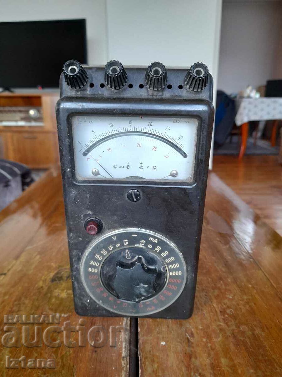 Old multimeter with price 47.00 BGN | € 24.03 Old multimeter with price 47.00 BGN | € 24.03