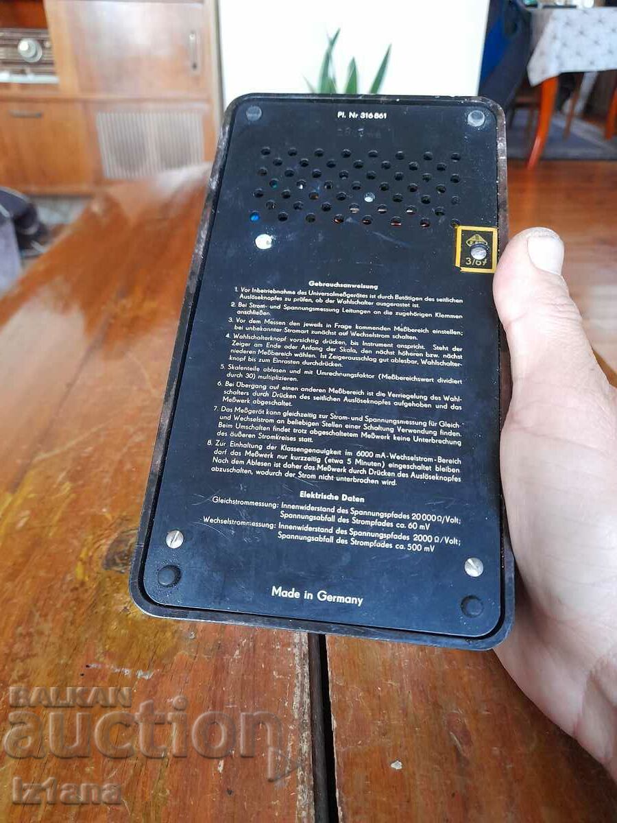 Old multimeter - 7 Old multimeter - 7