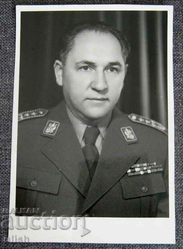 1967 arm. general Ivan Goshniak real photo photo