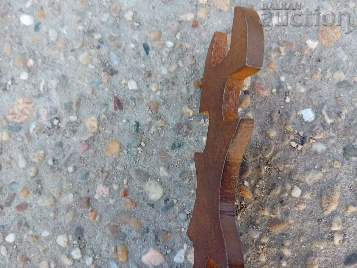 Auction antique primitive forged combination key Auction antique primitive forged combination key