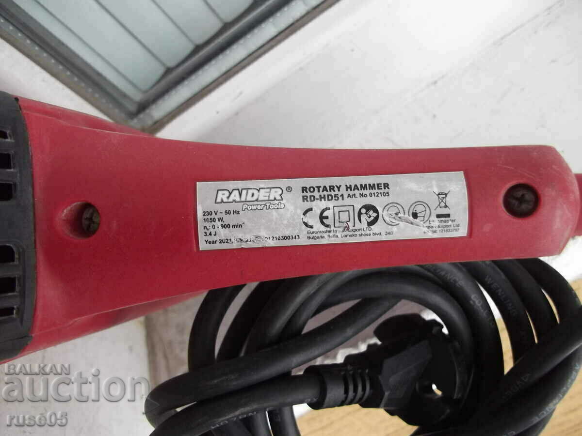 Perforați „RAIDER - RD-HD51” funcțional - 1 - 6 Perforați „RAIDER - RD-HD51” funcțional - 1 - 6