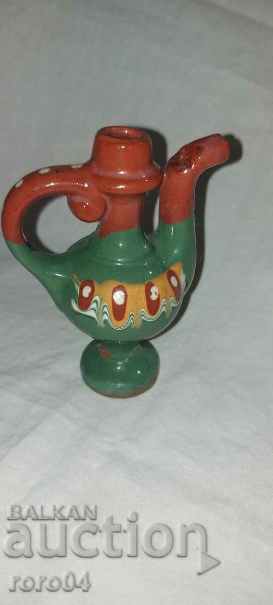 OLD CERAMIC WHISTLE - PITCHER