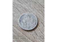 1 Florin 1877 an Austria