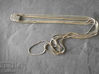 Long beautiful necklace with massive clasp, 25.03.24