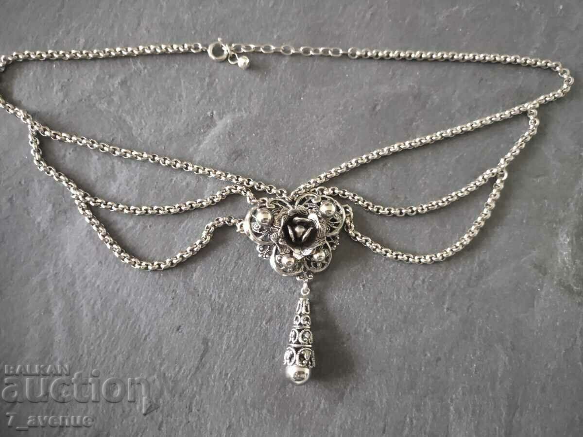 Long beautiful necklace, ethnic, costume, 25,03.24 with price 22.00 BGN | € 11.25