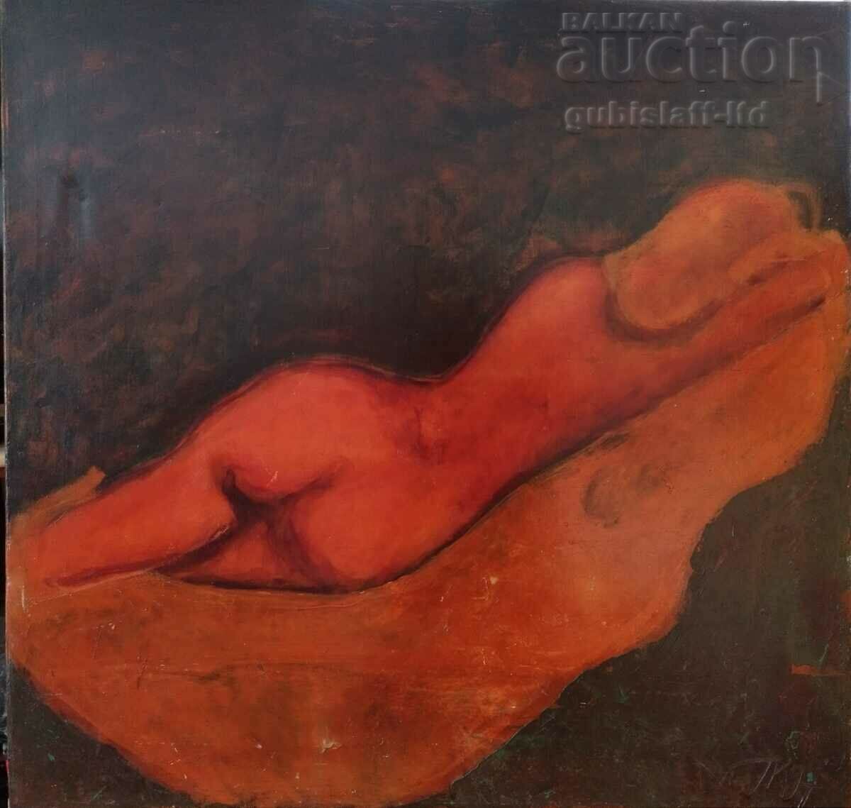 Painting, nude, erotica, 1997