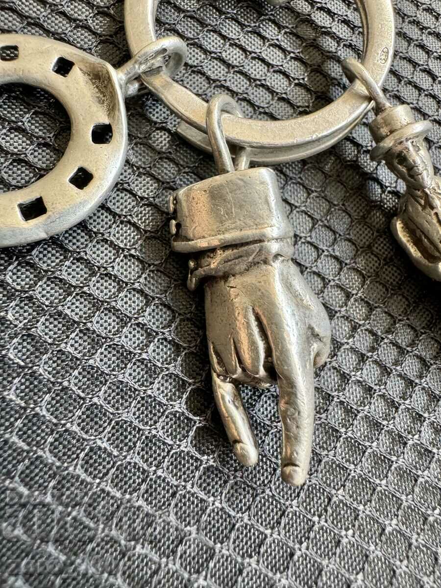 Ασημένιο μπρελόκ 50 γραμμαρίων με τιμή 75.00 BGN | € 38.35 Ασημένιο μπρελόκ 50 γραμμαρίων με τιμή 75.00 BGN | € 38.35