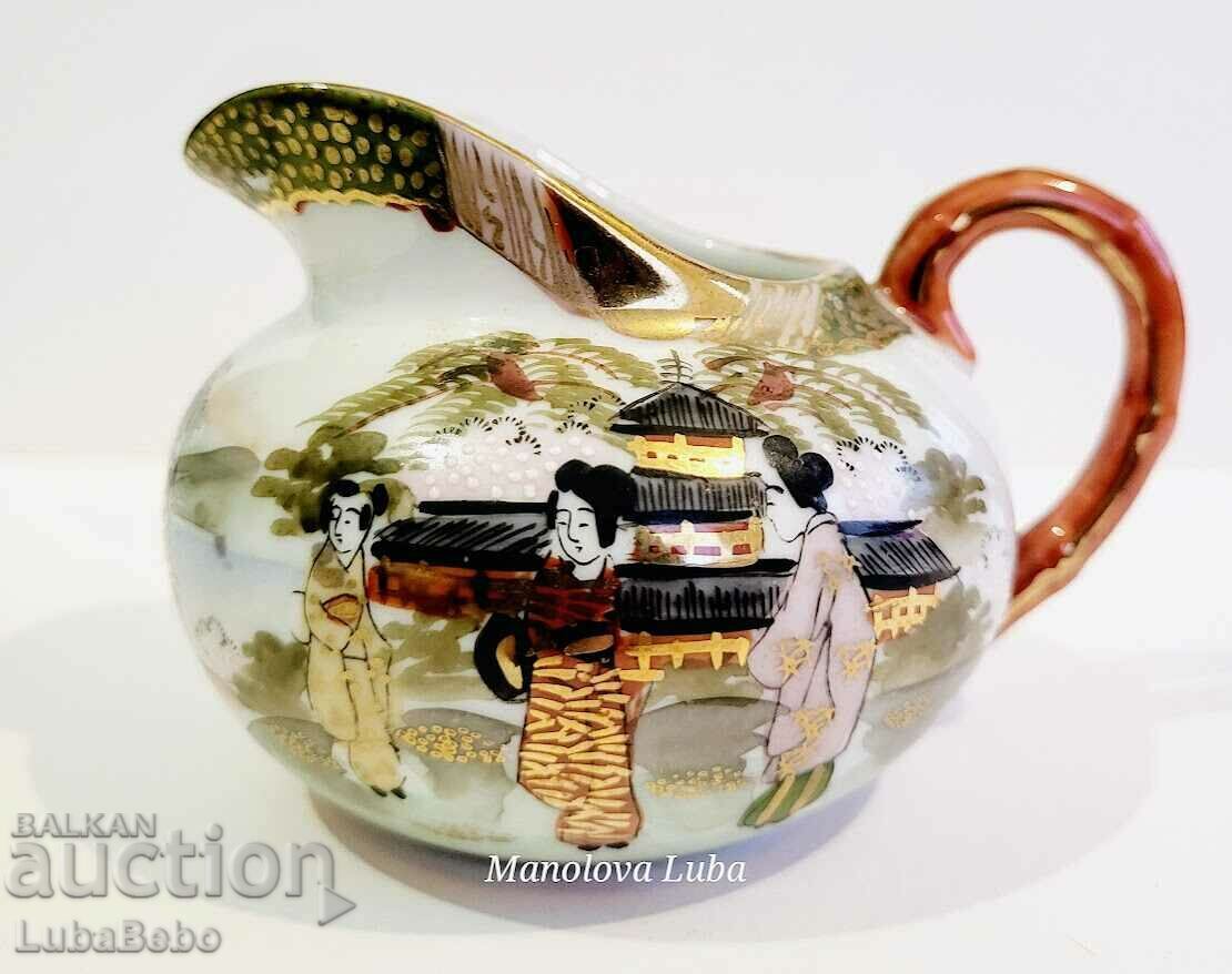 Auction  Japanese Kutani Shoza style porcelain tableware.