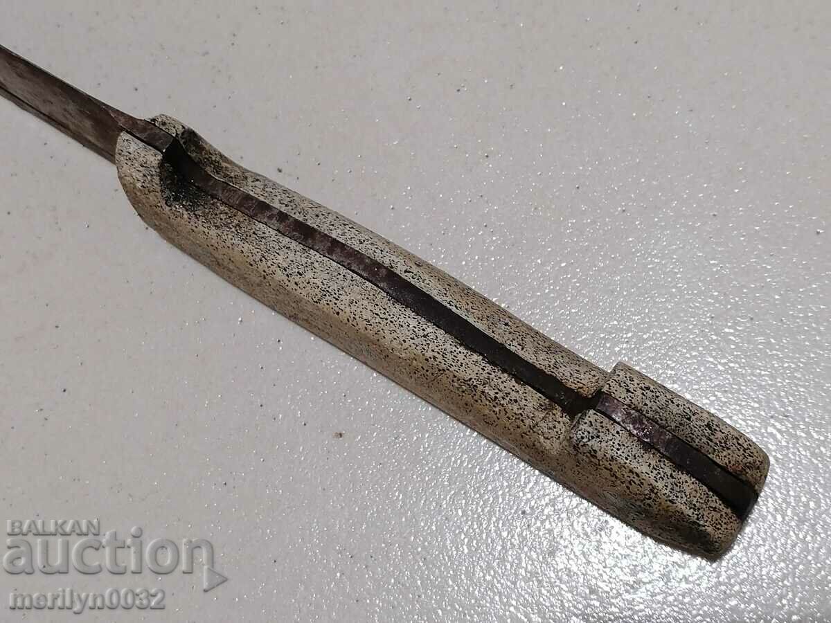 Παλιά σφυρηλατημένη λεπίδα κρεοπωλείου - 6 Παλιά σφυρηλατημένη λεπίδα κρεοπωλείου - 6