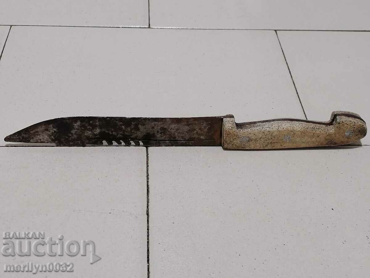 Παλιά σφυρηλατημένη λεπίδα κρεοπωλείου - 7 Παλιά σφυρηλατημένη λεπίδα κρεοπωλείου - 7