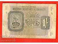 LIBIA - OCUPAȚIE BRITANĂ 1 Emisiune de șilingi - numărul 1943