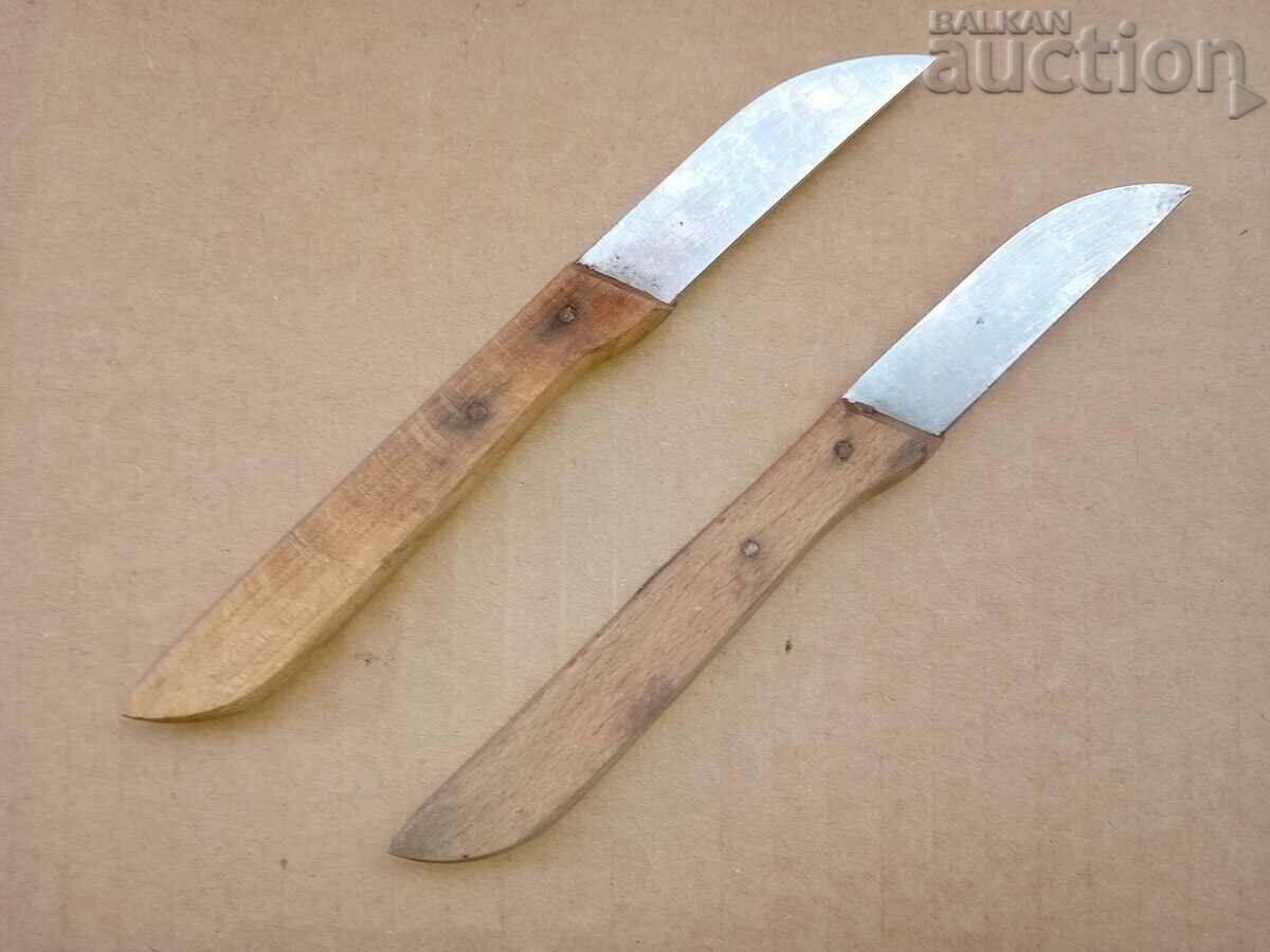 Auction  Sickle and Hammer Tarnovo stainless steel legs knives knife 60s 70s