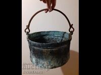 Renaissance copper, copper cauldron, cauldron 3
