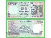 (¯`'•.¸   ИНДИЯ  100 рупии 2012  UNC   ¸.•'´¯)