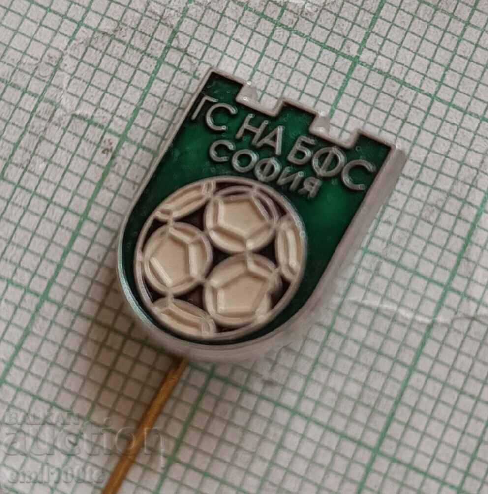 Badge - GS of BFS Sofia with price 3.00 BGN | € 1.53 Badge - GS of BFS Sofia with price 3.00 BGN | € 1.53