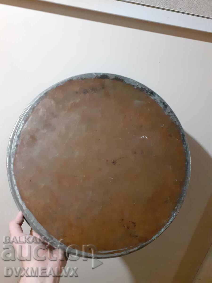 Auction Renaissance copper, copper tray 3 Auction Renaissance copper, copper tray 3