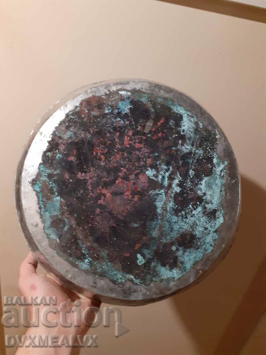 Licitație Cupru renascentist, tavă de cupru 5 Licitație Cupru renascentist, tavă de cupru 5