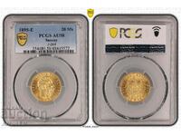 20 Marks-Gold-Saxony 1895E / 20 Mark Saxony 1895E Au