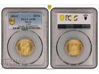 20 Marks-Gold-Saxonia 1895E / 20 Marks Saxonia 1895E Au