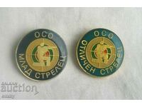 OSO Badge - Young Shooter and Excellent Shooter - 2 pieces
