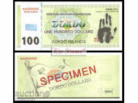 DOKDO 100 Dollars DOKDO 100 Dollars, δείγμα, 2013 UNC