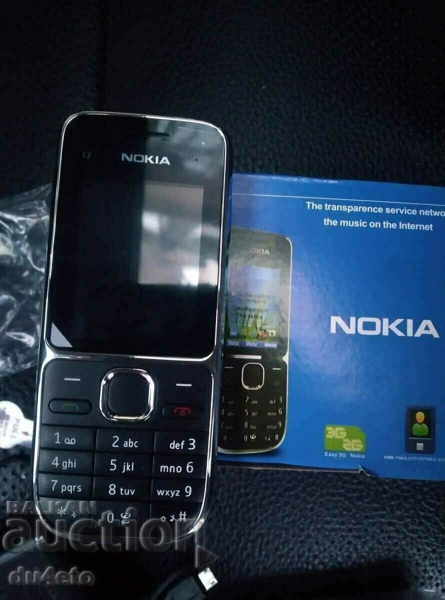 GSM mobile phone Nokia C2-01 2/3G, radio 3.2 mpx, B GSM mobile phone Nokia C2-01 2/3G, radio 3.2 mpx, B